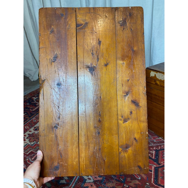 Brown Pair Antique Japanese Tea Shipping Crates Storage Boxes For Sale - Image 8 of 13