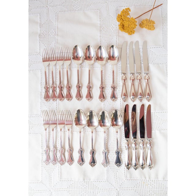 Vintage Swedish Cutlery Set for Eight People, 1960s, Set of 24 For Sale - Image 11 of 11