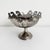 Art Deco Vintage Pewter Footed Oval Compote Bowl For Sale - Image 3 of 9
