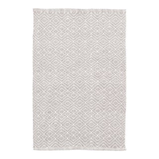 Bunny Williams for Dash & Albert Annabelle Grey Indoor/Outdoor Rug, 9' x 12' For Sale