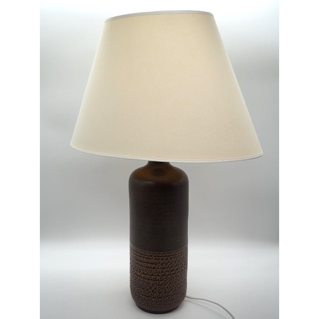 Ceramic Vintage Swedish Rustic Ceramic Table Lamp from Ikea, 1960s For Sale - Image 7 of 15