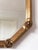Vintage Octagonal Giltwood Bevelled Mirror With Rose Accents For Sale - Image 4 of 9