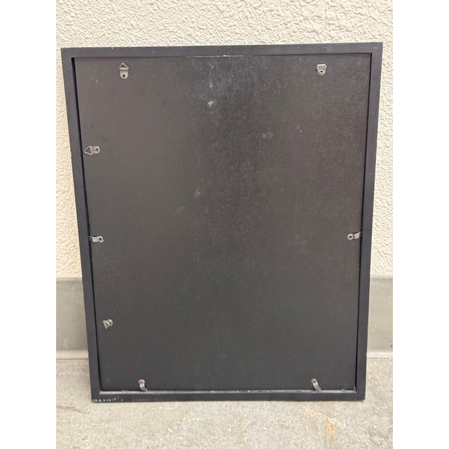 René Capone "Boy With Vertical Lines" Signed Print, Circa 2012 For Sale - Image 11 of 12