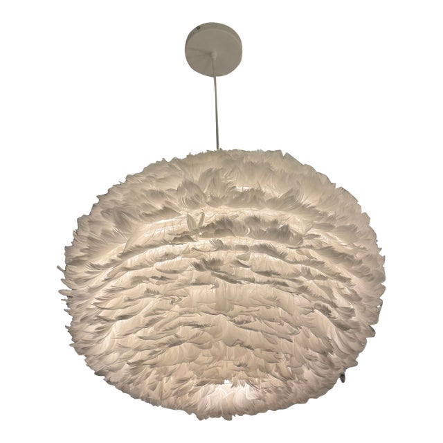 Umage Eos Feather Pendant, White For Sale