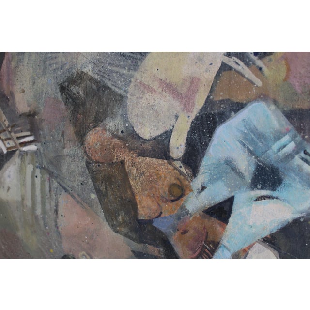 Contemporary Victor Karnauh, Flight, 1999, Oil on Canvas For Sale - Image 3 of 7