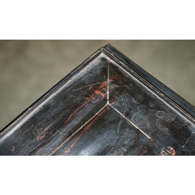 Antique Victorian Chinese Lacquered Side Table, 1880 For Sale - Image 18 of 18