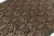 2010s Rug & Kilim’s Classic-Style Rug in Silver Floral Patterns on Black & Green For Sale - Image 5 of 6