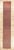 Vintage Zemmour Moroccan Kilim Rug, 03'11 X 22'09 For Sale - Image 10 of 11