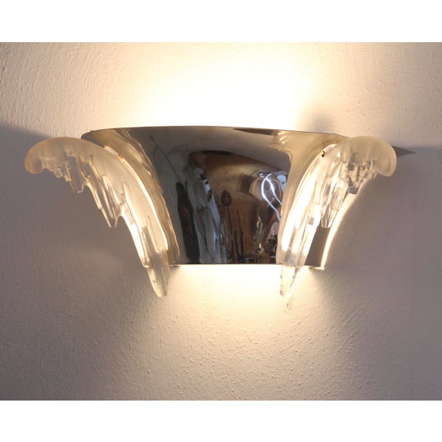 Art Deco French Wall Lights from Ezan, 1930s, Set of 2 For Sale - Image 3 of 15