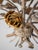 Vintage Florentine Flower Chandelier For Sale - Image 4 of 6