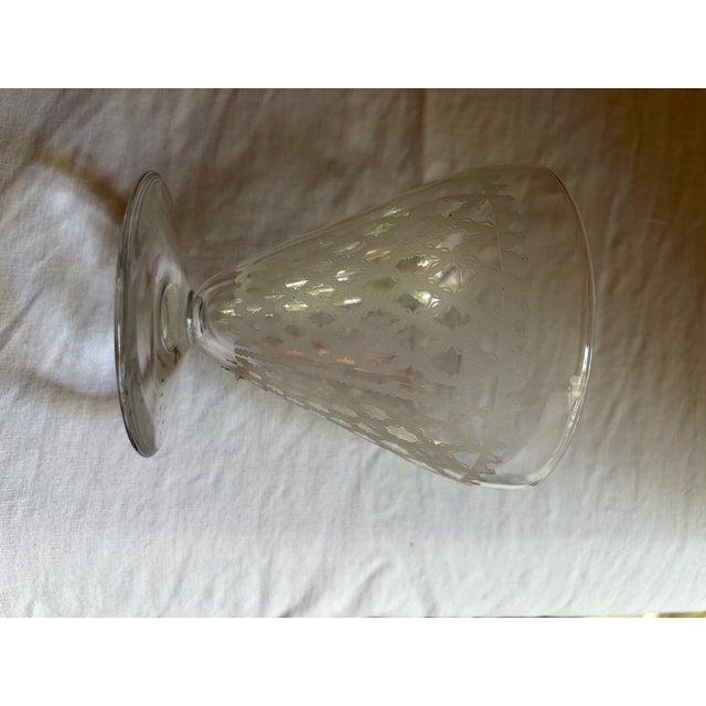 1930s Vintage Baccarat Glassware Set and Decanter, 1930s, Set of 20 For Sale - Image 5 of 12