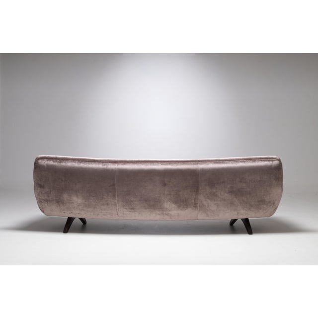 Geisha Sofa by Leif Hansen, 1965, in Restored conditions. Designed 1960 to 1969 This piece has an attribution mark, I am...