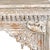 1940s Vintage Carved Cream Console, 1940s For Sale - Image 5 of 7