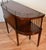 1930s. English Regency Mahogany & Leather Top Console Table / Sofa Table For Sale - Image 11 of 14
