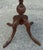 Refinished George II Stye Pie Crust Side Wine Plant Lamp Table, Circa 1890s For Sale - Image 10 of 11