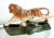 Fabulous vintage c.1950's ceramic hand painted tiger planter, that would be great for succulents! It is an unusual one in...