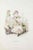 Lithograph on paper. Plate from the series "les fleurs animées". Single sheet with passepartout. "\.it is proper to inform...