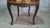 Beige Napoleon III Carved Walnut Medallion Chair in Velvet Upholstery For Sale - Image 8 of 11