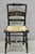Vintage Nichols & Stone Hitchcock Harvest Stencil Painted Black Side Chair For Sale - Image 13 of 13