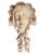 One of a kind pair of wood carved heads found in Bavaria. God and Goddess of wine Great pieces of wall art! 20" x 12.5" x...