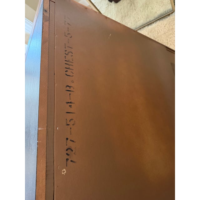 1970s Vintage Young Hinkle "Ship Ahoy" Wood Bachelor's Chest For Sale - Image 5 of 6