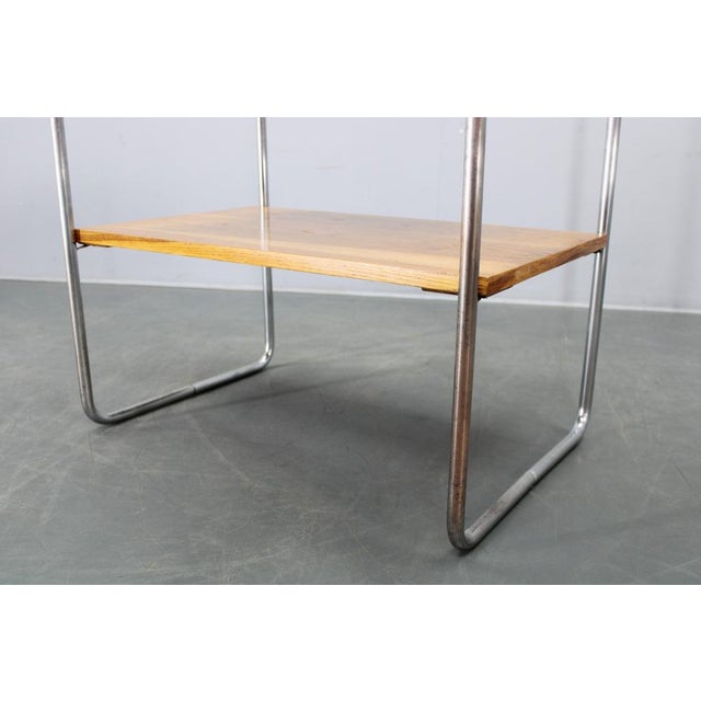 Bauhaus Side Table by Marcel Breuer, Czechoslovakia, 1930s For Sale - Image 13 of 15