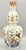Early 20th-Century large Dutch Delft polychrome vase with birds. It is hand painted faience with a chinoiserie design in...