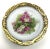 Antique Roses Desert Plate Gold Rimmed For Sale - Image 10 of 10
