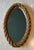 Oval rope mirror in the style of Adrien Audoux and Frida Minet. Circa 1950 For Sale - Image 12 of 12