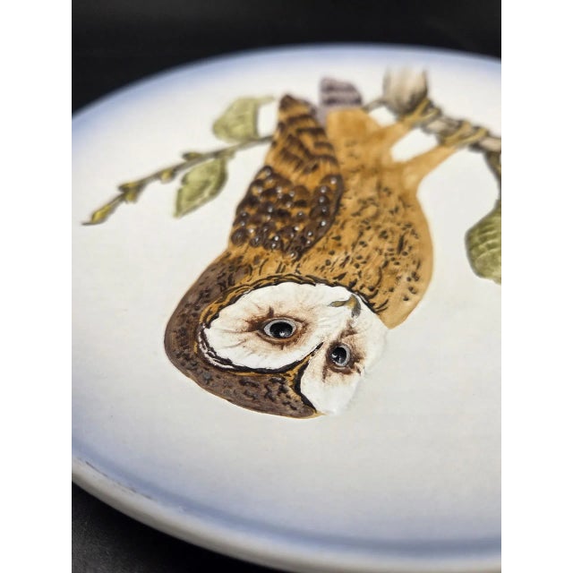Late 20th Century Owl Plate by Goebel For Sale - Image 14 of 18
