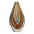 Mid Century Modern Murano Glass Sommerso Bud Vase With Swirled Colors, - Italy Circa 50s 60s For Sale