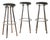 Industrial Aluminum Bar Stools by Joan Casas I Ortinez for Indecasa, Spain, 1980s For Sale
