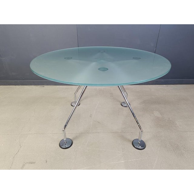 Nomos Dining Table attributed to Norman Foster for Tecno, 1990s For Sale - Image 11 of 13