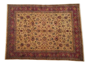 1960s Vintage Persian Tabriz Rug