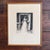 Black Börje Sandelin, Woman in the Doorway, 1950s, Etching, Framed For Sale - Image 8 of 8