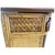 Wood Mid Century Modern Woven Rattan and Bamboo Bar With Two Bar Stools For Sale - Image 7 of 7