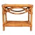 Vintage Boho Chic Bamboo Platform / Bookshelf / Plant Stand For Sale