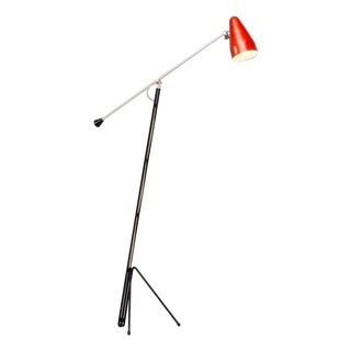 Model 6320 Floor Lamp by Wim Rietveld for Gispen, Netherlands, 1953 For Sale