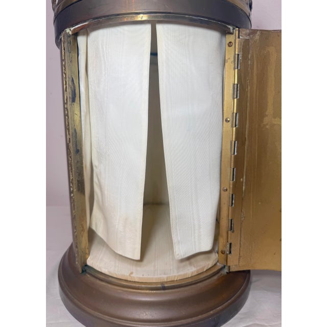 Large Antique Bronze Religious Catholic Church Altar Tabernacle Offering Box For Sale - Image 12 of 14