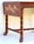 Antique Deep Red and Gilt Chinoiserie French Table / Writing Desk For Sale - Image 4 of 12