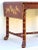Table Desk: Antique Warm Red Lacquer and Gilt Chinoiserie French Table / Writing Desk For Sale - Image 4 of 12