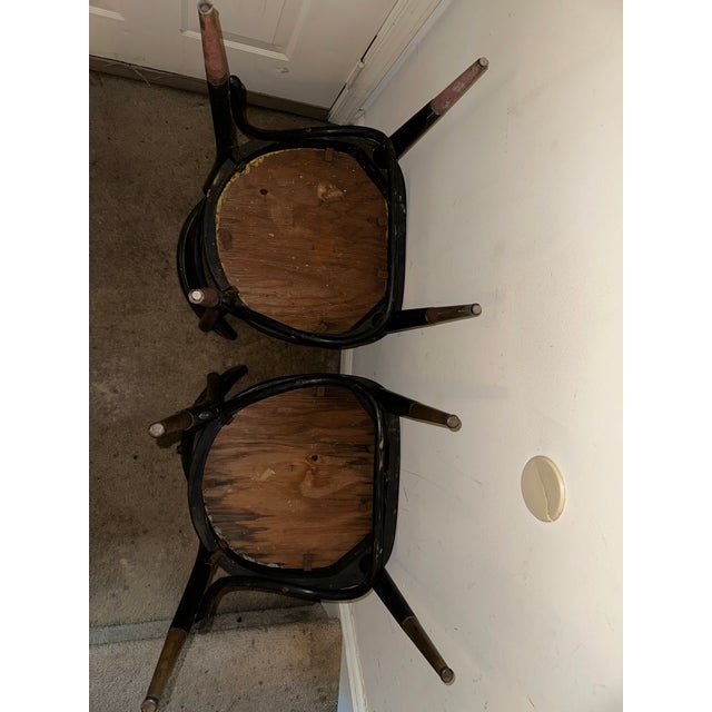 Mid-Century Modern Bentwood Cafe Chairs by ZPM Radomsko (Poland), Model 604 For Sale - Image 10 of 12