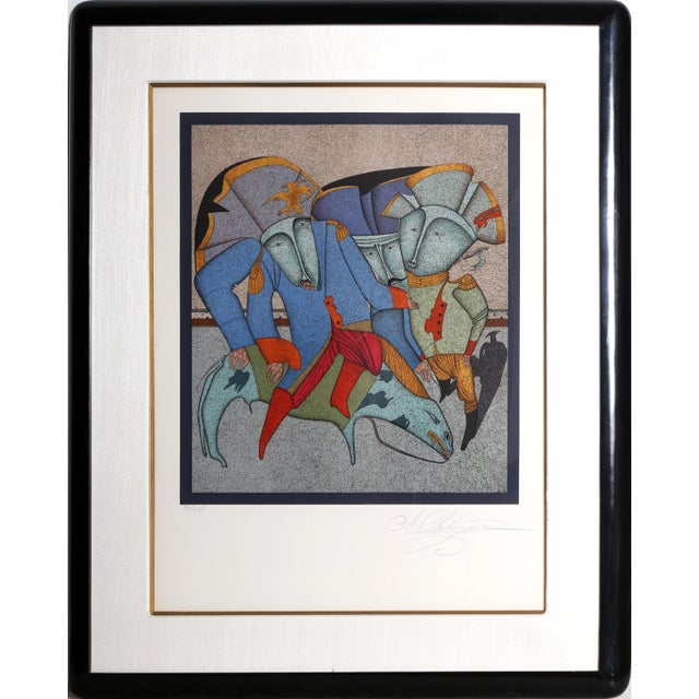 Mihail Chemiakin Surrealist Equestrian For Sale In New York - Image 6 of 6