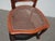Vintage French Country Brown Cane Side Chair For Sale - Image 9 of 14