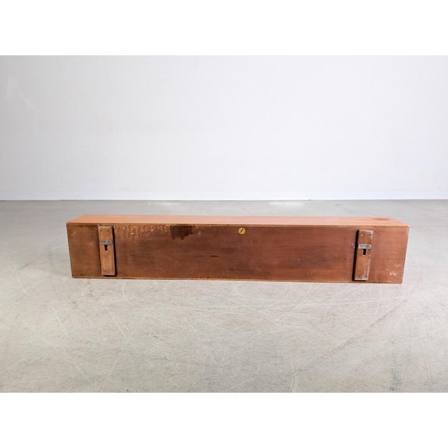 Mid-Century Modern Mid-Century Teak Wall Shelf by Walter Wirz for Wilhelm Renz For Sale - Image 3 of 11