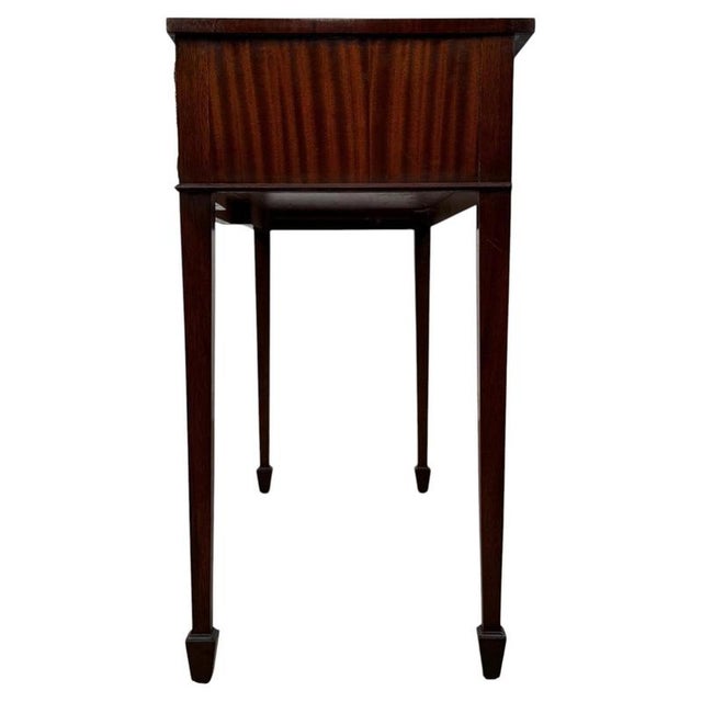 Antique Early 20th Century Adam Mahogany Side Table For Sale - Image 10 of 12