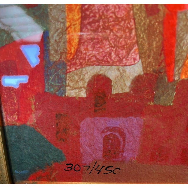 Gold Bluebird by Anatole Krasnyanski Signed Limited Edition Print For Sale - Image 8 of 12