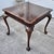 Henredon Mahogany Burl Wood Table Chippendale Butterfly Leaf Ball Claw Feet For Sale - Image 9 of 17