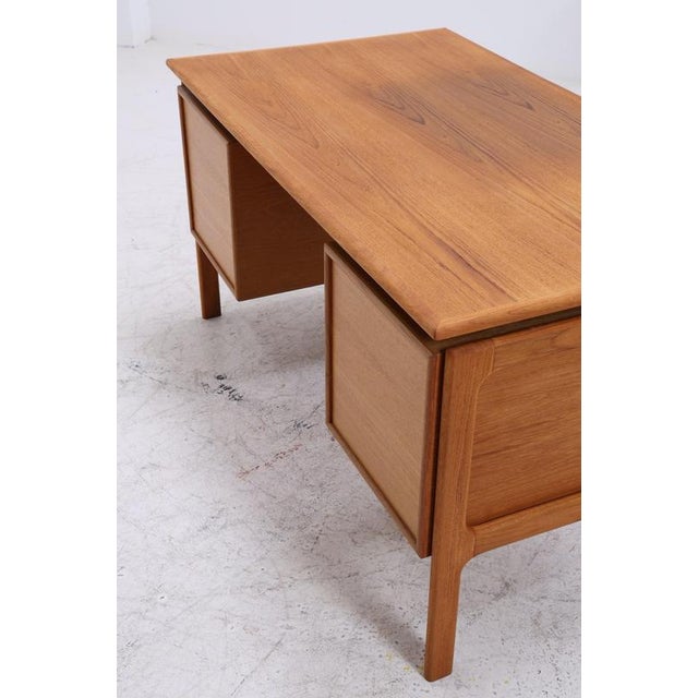 Mid-Century Danish Teak Desk by Arne Vodder, 1960s For Sale - Image 13 of 17