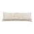 Turkish Hemp Pillow Cushion Natural Beige Brown Cushion Cover 14"x40" For Sale